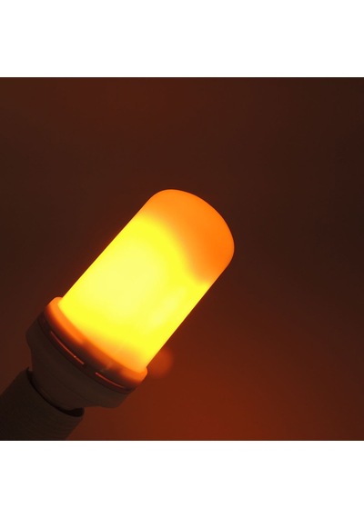Sunlight Alev Ampul Amber 5W 3 Animasyonlu E27 220V