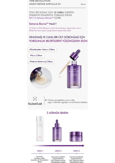 Missha Total  Fermente Içeriklerle Zenginleştirilmiş Bakım Set Time Revolution Best Seller