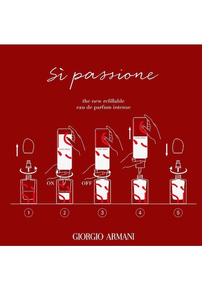 Giorgio Armani Si Passione Intense Kadın Parfüm Refill EDP 100 ML