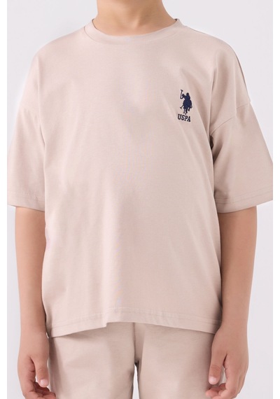 U.S. Polo Assn. Erkek Çocuk Taş Bermuda Takımı 5274-43686 Taş