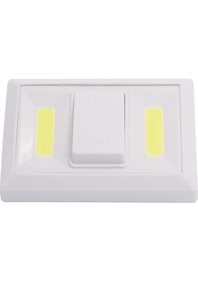 Cob Ledli Duvar Dolap Lambası Wt-382 Açık Gri