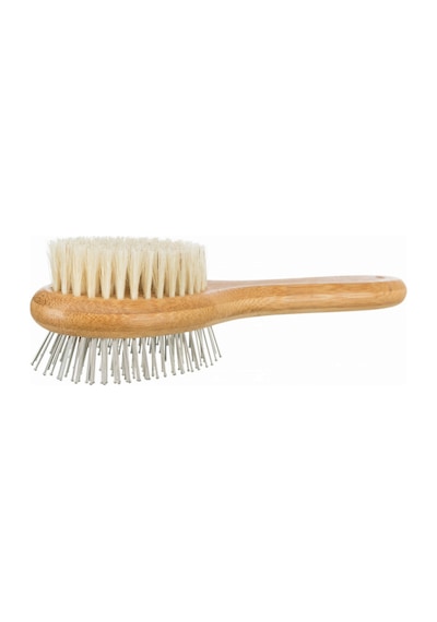 Trixie Çift Taraflı Tarama Fıçası Bambu Gldısptm - 48 Saplı 6x22cm