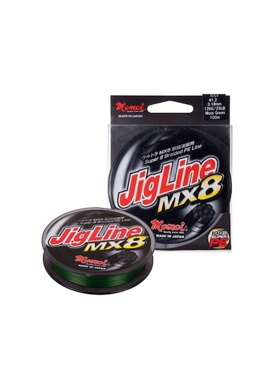 Momoi Jigline Mx8 0.20mm 300mt. Yeşil İp Misina