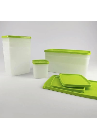 Hobby Life Alaska Derin Dondurucu Saklama Kabı 6'li Set 9.5 Litre - Bpa Yeşil Diğer