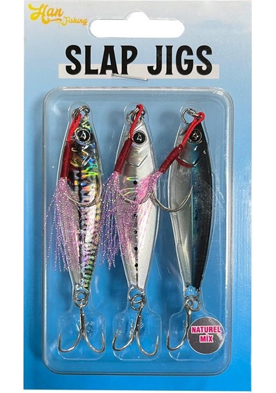 Hanfish Slap Jigs Naturel Mix