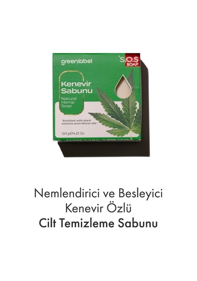 Greenlabel Doğal Kenevir Sabunu 120 G