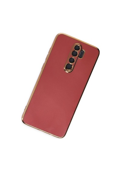 Xiaomi Redmi Note 8 Pro Uyumlu Kılıf Volet Silikon - Kırmızı