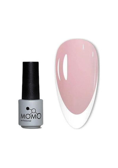 Momo Rubber French Base Coat F004 4ml. Bebek Pembe