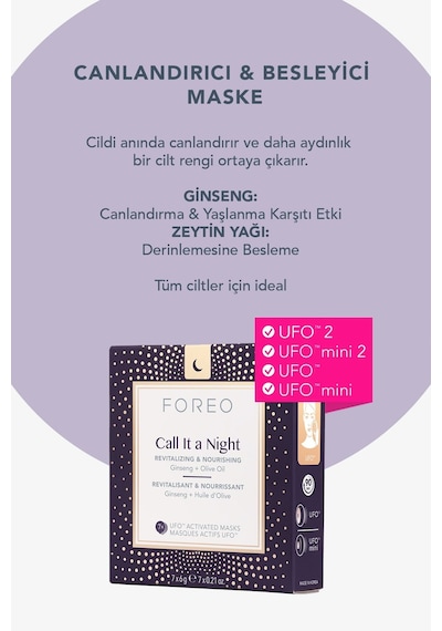 Ufo Call It A Night 7'li Maske