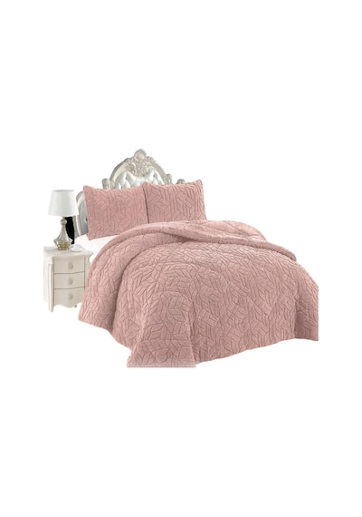 Comfort Yorgan Seti Çift Kişilik Lıssome Pudra