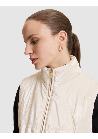 Pierre Cardin Kadın Ekru Mont Yelek 50320364-vr019