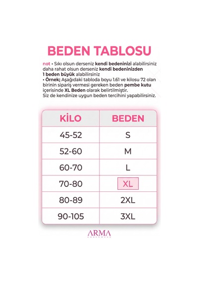Arma Yıldız Kadın Dikişsiz Seamless Boxer 3'lü Paket Ten Ten 3
