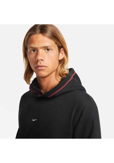 Nike Dc9024-010 Fleece Soccer Kapüşonlu Sweatshirt-7232 Siyah