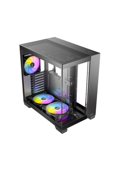 Antec C8 Argb Black Temperli Camlı Type-c X1 Dual Chamber Full Tower E-atx Gaming Kasa