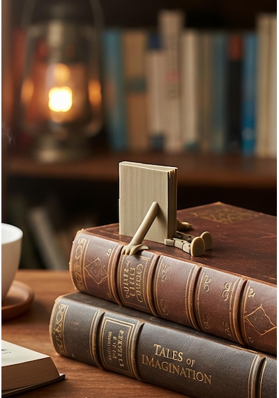 Kitap Dostu Figüratif Yer İmi Diğer