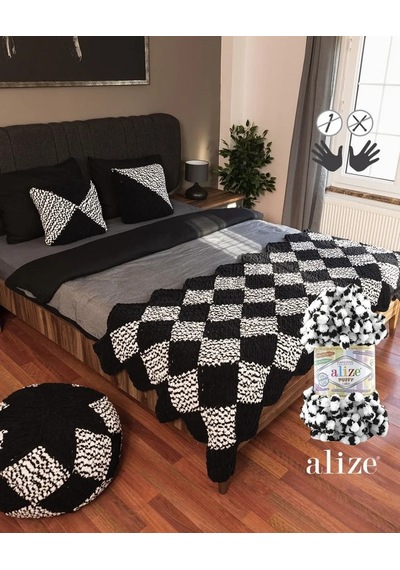 Alize Puffy Puffy 1060 - 5 Adet Peluş İplik 264250942