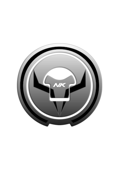 GP Kompozit CF Moto 250 NK 2018-2022 Uyumlu Tank Pad Seti Gri