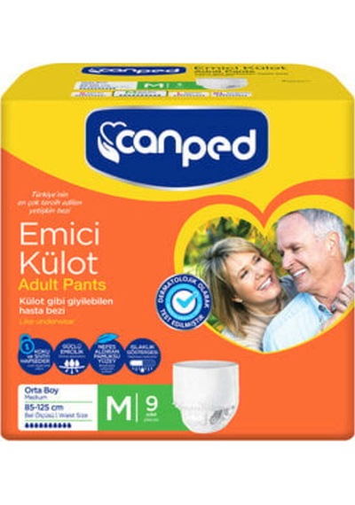 Emici Külot Orta 9'lu 1 Adet Diğer