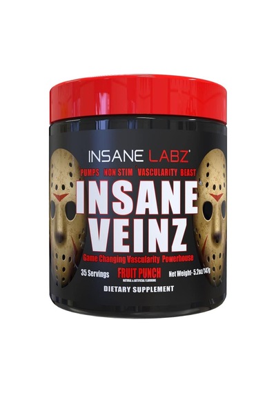 Insane Labz Insane Veinz Nitric Oxide Booster Agmatine Sulfate