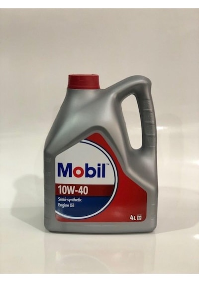 Mobil 10W-40 4 Litre Semy Synthetic Motor Yağı