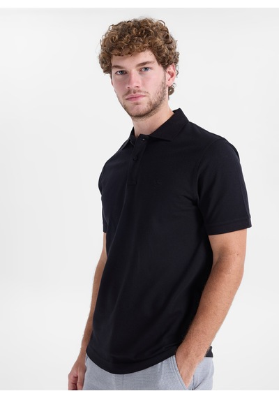 Dockers Siyah Erkek Regular Fit %100 Pamuk Polo T-shirt D261002