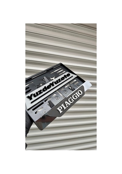 Pıaggıo Uyumlu Motor Plakalık - 857295091