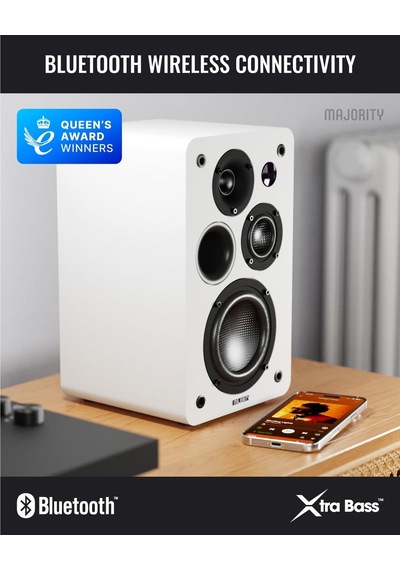 D100x Aktif Kitaplık Hoparlörleri 2.0 Stereo Sistem