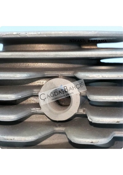 Husqvarna 365 Testere Nikasil Silindir Piston Set Kare Boğaz 48mm