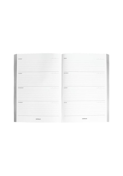 Montblanc Orta Boy Haftalık Planlayıcı Refill Defter 137135 Krem