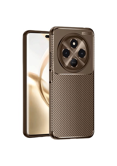 Spark 30c Kılıf Auto Focus Karbon Kapak - Kahverengi