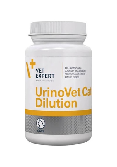 Vet Expert Urinovet İdrar Yolu Problemi Yaşayan Kediler İçin Destekleyici Kapsül 45 Adet