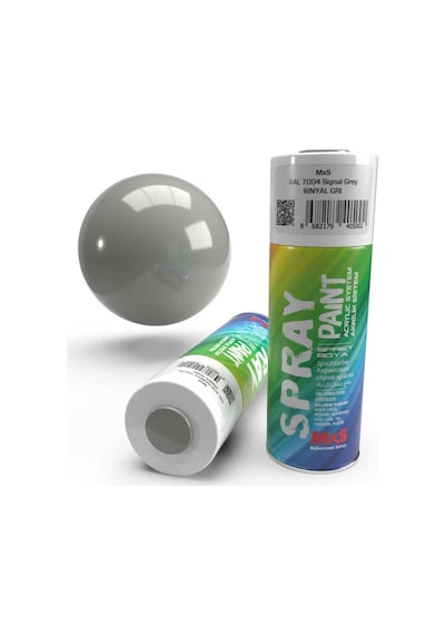 Mxs - Ral 7004 - Sinyal Gri - Akrilik Sprey Boya / 400 ML