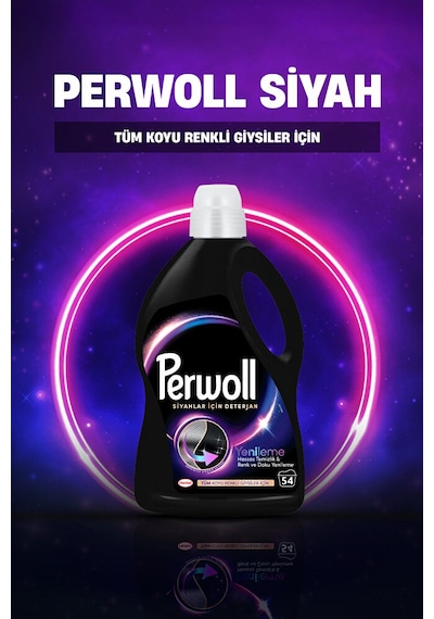 Perwoll Sıvı Deterjan Seti 4x2,97l + 2,75l Siyah Renkli Açık Çi 2950 ML