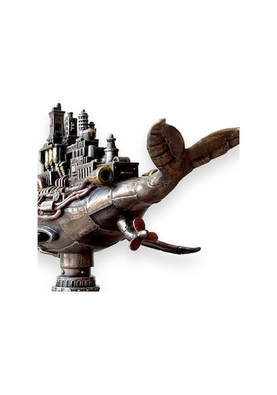 Steampunk Galaktik Balina Biblo Veronese Design