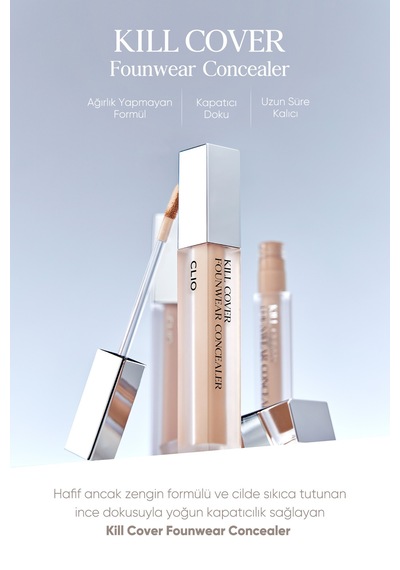 Clio Kill Cover Founwear Concealer 4 Ginger