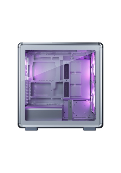 Cooler Master Masterframe 600 Mesh Argb 200mm Tempered Glass Usb 3.2 Silver E-atx Mid Tower Kasa