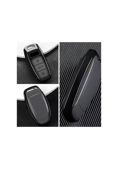 Audi A3 A4 A6 A7 A8 & B9 C8 4k D5 & S7 S8 & Q7 Q8 Tpu Premium Anahtar Kılıfı Kabı