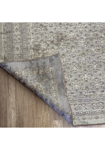 Hoom Rugs Arkaik Plz 05 Kemik Etnik Renkli Vintage Makine Halısı Çok Renkli