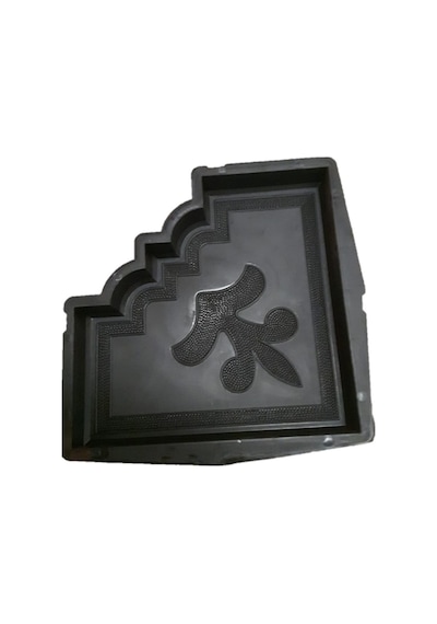 Plastik Parke Taşı Kalıbı Tekli Orkide Çerçeve 1 4,5 Cm (10 Ad)