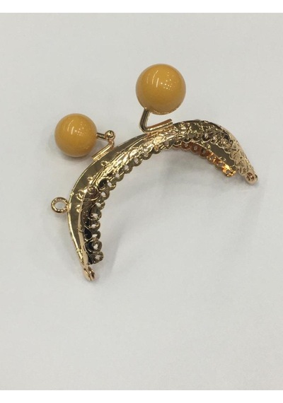 Karantuhafiye Çanta Ve Cüzdan Klipsi Oval 20 Cm Incili Model Gold Hardal İnci Gold Hardal İnci Çok Renkli