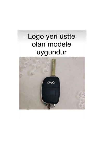 Hyundai Bayon I10 I20 Ix35 Elantra Tucson Anahtar Kılıfı 2. Ve 3.