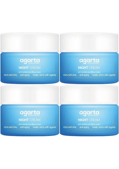 Agarta Doğal Yaşlanma Karşıtı Anti-age Gece Kremi Su Bazlı 50ml 13474293