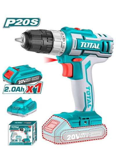 Total TDLI20024 20 V 2.0 Ah Li - Ion Akülü Matkap