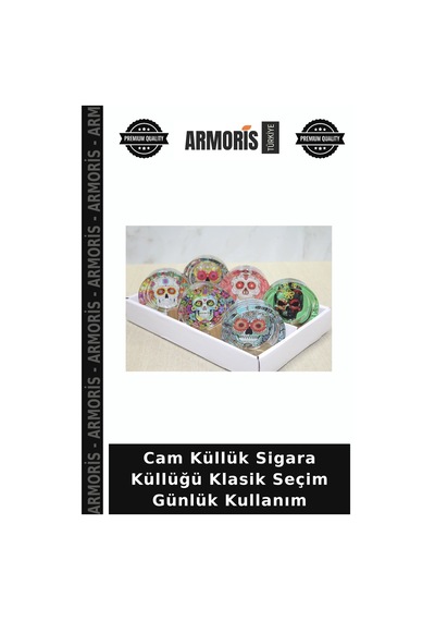 Cam Küllük Sigara Küllüğü Klasik Seçim Günlük Kullanım