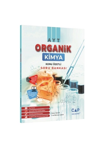 Çap Yayınları Yks Ayt Organik Kimya Konu Özetli Soru Bankası Çap Yayınları