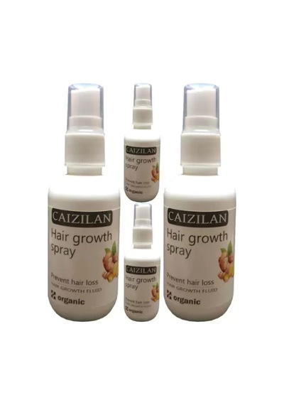 Hubrendy Sh Hair Growth Spray 4 Adet Zencefil Özlü Saç Boyutu İçin Sprey 50 Ml