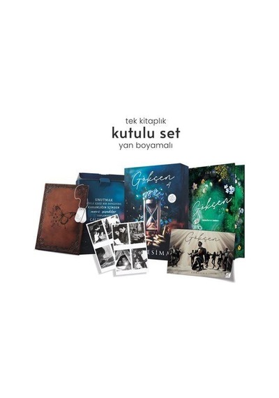 Gökçen 4 / Yan Boyamalı Hediyeli Kutu / Loresima