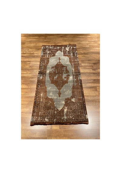 Palette Pa20f Kahve-gri Halı Çok Renkli