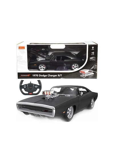 99010 1970 Dodge Charger R/t Sesli Ve Işıklı Uzaktan Kumandalı Araba -sunman