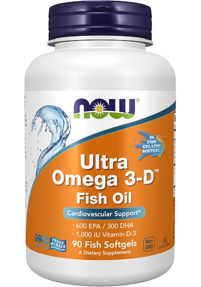 Now Ultra Omega 3-d , Omega 3 Fish Oil 1200 Mg Epa 600 Dha 300 +